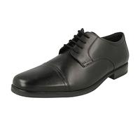 Clarks Herren Howard Cap, Schwarz, 47 EU Weit