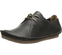 Clarks Janey Mae Oxford für Damen, schwarzes Leder, 35.5 EU