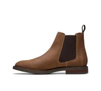 Clarks Jaxen Easy Mens Stone Suede, 9.5