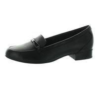 Clarks Juliet Shine Damen-Loafer, Schwarz Leder, 36 EU