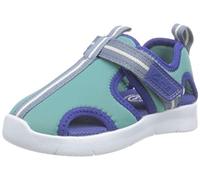 Clarks Jungen Ath Water T Sneaker, Blue Combi, 20 EU Weit