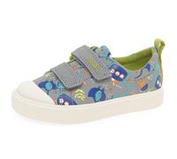 Clarks Jungen City Bright T Sneaker, Grey Combi, 20.5 EU