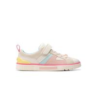 Clarks Jungen Oslo Bright K Oxford-Schuh, White Combi, 41 EU