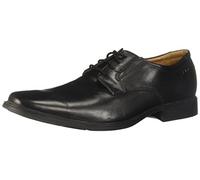 Clarks Herren Howard Walk Oxford, Schwarzes Leder, 39.5 EU