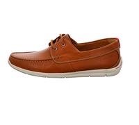 Clarks Karlock Step, Herren Bootsschuhe, Braun (Tan Leather), 42 EU (8 Herren UK)