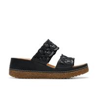 Clarks Kassanda Mule Womens Metallic Combi, 8