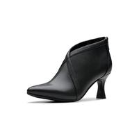Clarks Kataleyna Sol Pumps für Damen, Schwarz Leder, 41 EU