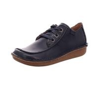 Clarks Komfort Schnürschuhe für Damen, blau, Größe 40 EU / 6,5 UK