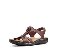 Clarks Laurieann Kay Flache Sandalen für Damen, braun (tan), 42 EU