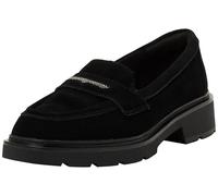 Clarks Lauryl Bay Womens Dark Grey Lea, 5.5