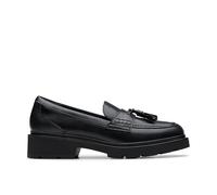 CLARKS Lauryl Lace Womens Black Leather, 7.5