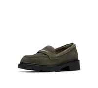 Clarks Lauryl Step Loafer für Damen, Dark Olive, 12