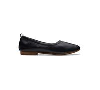 Clarks Leder-Ballerinas "Fawna" in Schwarz - Größe 38 | Damen Ballerinas