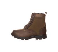 Clarks Heath Chard T Halblange Stiefel, Khaki Leder, 24 EU