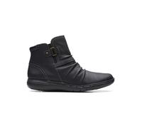 Clarks Leder-Boots "Un Loop Top" in Schwarz - Größe 37,5 | Damen Stiefel