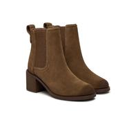 Clarks Originals Chelsea-Stiefel Chamberly Top – Walnuss Wildleder Damen 38 EU