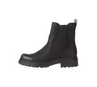 Stiefel CLARKS "Orinoco3 Top", Damen, Gr. 40, schwarz, Kunstfaser, Leder, Schuhe Stiefel, mit elastischen Einsätzen an den Seiten (48647611-40) schwarz