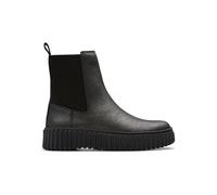 Clarks Leder-Chelsea-Boots "Torhill Maple" in Schwarz - Größe 39 | Stiefeletten