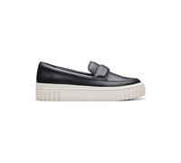 Clarks Leder-Mokassins "Mayhill Cove" in Schwarz - Größe 40 | Damen Schuhe Halbschuhe