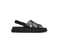Clarks Originals Sandalen Aristella Sun schwarzes Leder Größe 38