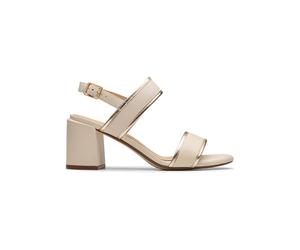 Clarks Leder-Sandaletten "Ezoria Sling" in Beige - Größe 37,5 | Damen Sandalen