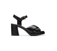 Clarks Leder-Sandaletten "Ritzy 75 Rae" in Schwarz - Größe 40 | Damen Sandalen
