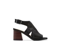 Clarks Leder-Sandaletten "Siara" in Schwarz - Größe 41,5 | Damen Sandalen