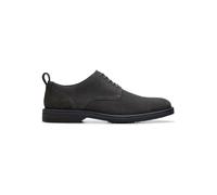 Clarks Leder-Schnürschuhe "Aldwin" in Anthrazit - 37% | Größe 41 | Herren Schnuerschuhe