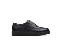 Clarks Damen Glicklybrogue2 Oxford, Black Leather, 36 EU