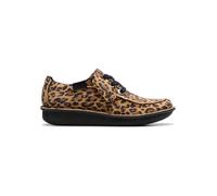 Clarks Halbschuhe Leder Leopard - 41,5