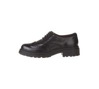 Schnürschuh CLARKS "Orinoco 3", Damen, Gr. 38, schwarz, Leder, unifarben, Lyralochung, klassisch, Schuhe, Budapester, Brogue, Business Schuh mit weicher Lederinnensohle (38958358-38) schwarz