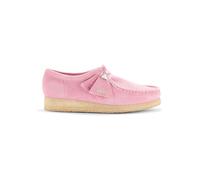 Clarks Leder-Schnürschuhe "Wallabee" in Rosa - Größe 36 | Damen Schnuerschuhe