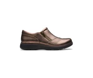 Clarks Leder-Slipper "Certina Pure" in Braun - Größe 38 | Damen Schuhe Halbschuhe