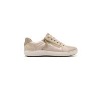 Clarks Leder-Sneakers "Nalle Zen" in Beige - Größe 41,5 | Damen Sneakers