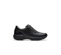 Clarks Damen Tivoli Zip Sneaker, Black Combi, 40 EU