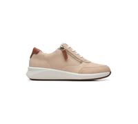 Clarks Leder-Sneakers ''Un Rio Zip'' in Beige - Größe 40 | Damen Sneakers