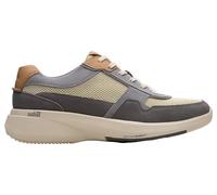 Clarks Herren Lehman Race Sneaker, Grey Combi, 44 EU