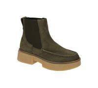 Clarks Linoso Top Stiefelette grün Plateau Chelsea Boots - Größe 39,5