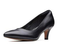 Clarks Linvale Jerica 261372084 Black Leather Schwarz 40