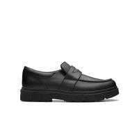 Clarks LorcamCraft Y Oxford-Schuh, Black Leather, 40.5 EU