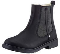 Clarks Mädchen astrol orin k Chelsea Stiefel, Schwarzes Leder, 33.5 EU