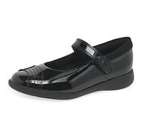 Clarks Mädchen Etch Beam K Ballerinas, Black Pat, 30 EU