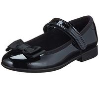 Clarks Mädchen Geschlossene Ballerinas, Schwarz (Black Pat), 33.5 EU