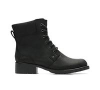 Clarks Mädchen Orinoco Spice Kurzschaft Stiefel, Schwarzes Leder, 35.5 EU