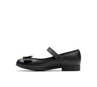 Clarks Mädchen Scala Tap K Geschlossene Ballerinas, Black Pat, 30 EU