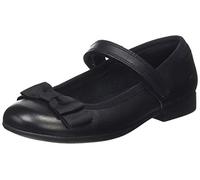 Clarks Mädchen Scala Tap K Uniform-Schuh, Black
