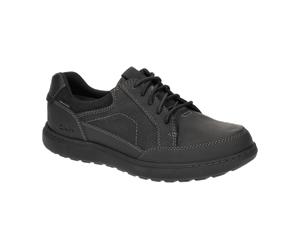 Clarks Mapstone Lo Schuhe schwarz GORE-TEX 26180265 für Herren, schwarz, Größe 44 ½ EU / 10 UK