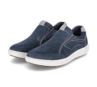 Clarks Mapstone Step, Flacher Slipper, Navy Nubuck,