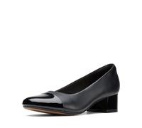 Clarks Marilyn Sara Pumps für Damen, Schwarze Kombi, 41 EU