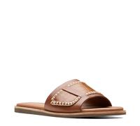 Clarks - - Maritime Pantoletten für Damen, Kolorit Tan Interest, Größe: 37 EU